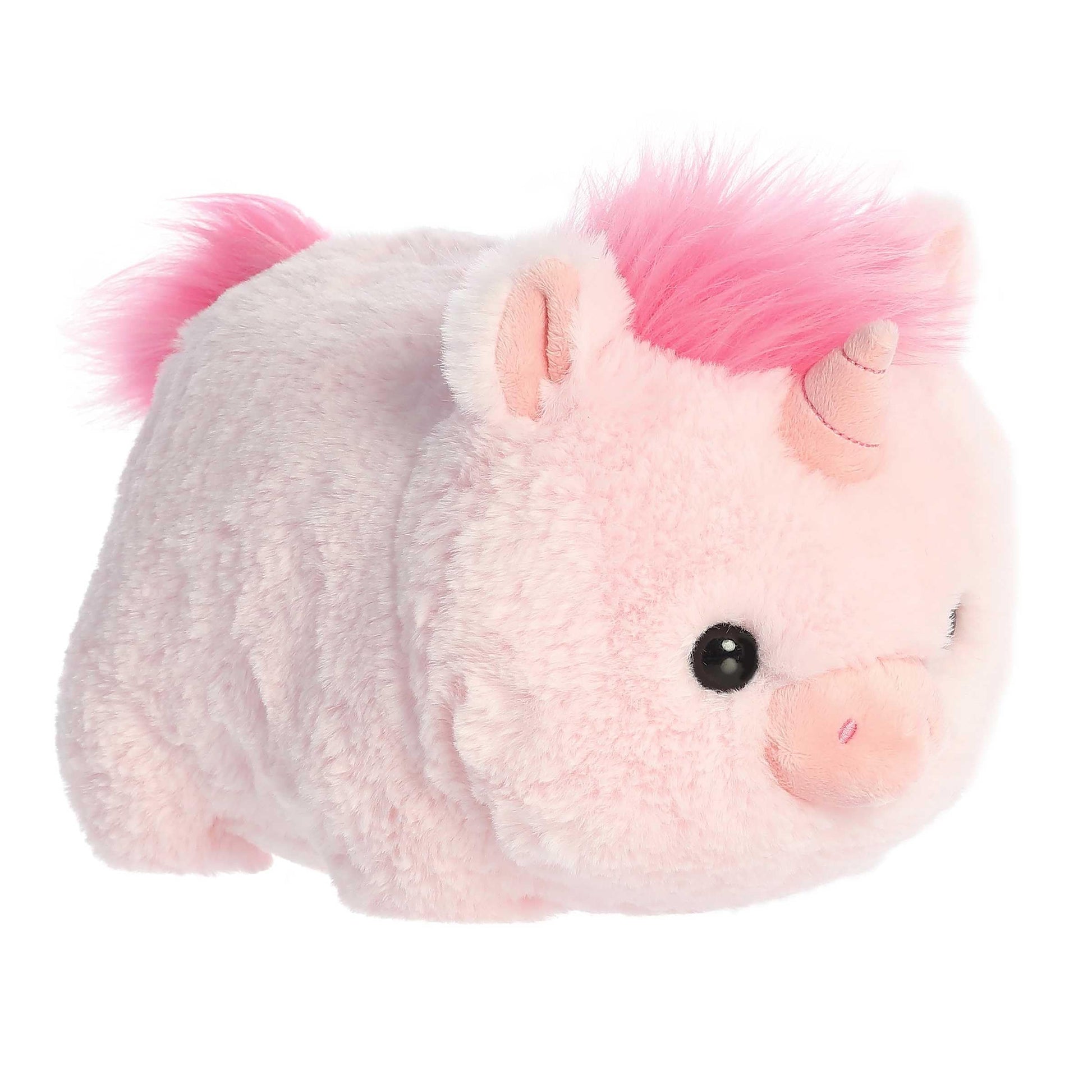 Aurora Adorable Spudsters Bubblegum Unicorn Stuffed Animal - Comforting Cuddles - Playful Companions - Pink 10 Inches