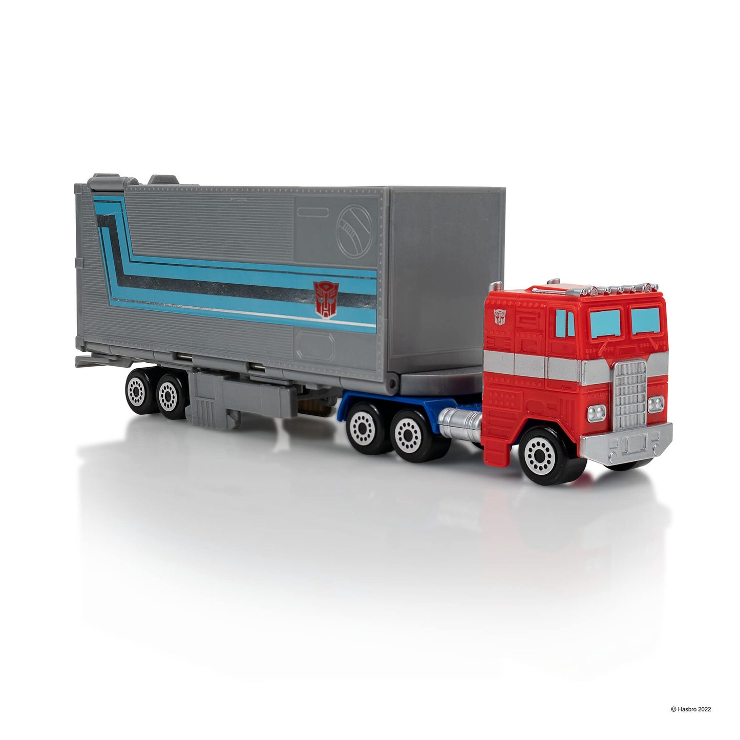 Micro Machines Optimus Prime Hauler Playset - 8 Action Zones, Multicolor, Model MMW0306, Exclusive Autobot Corvette