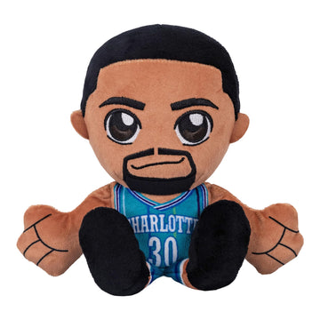 Bleacher Creatures Charlotte Hornets Dell Curry 8'' Nba Kuricha Sitting Plush - Soft Chibi Inspired Nba Superstar