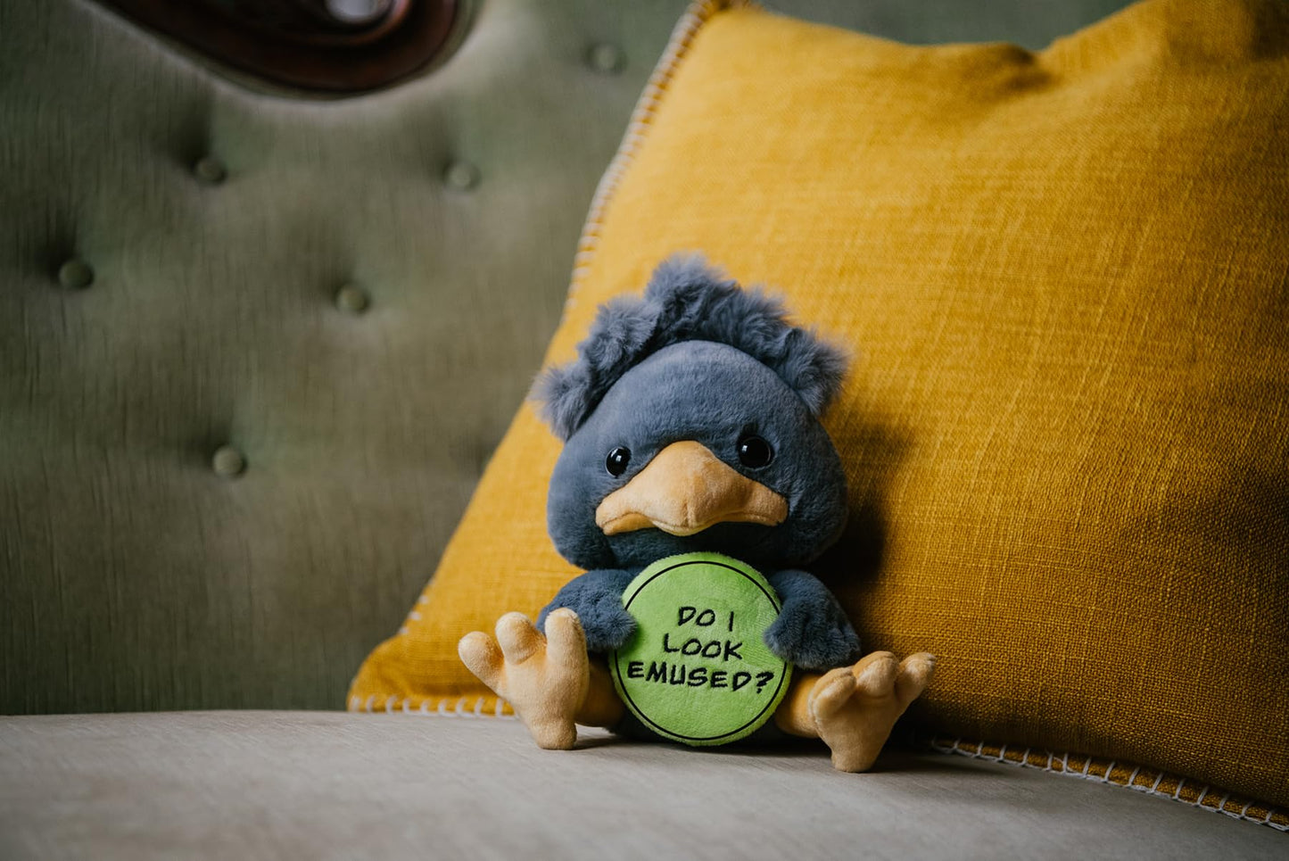 Punchkins Emu Plushie - Do I Look Emused? Sassy Emu Plush, Gift For Animal Lovers, Cute Plush Toy For Gifting