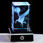 YWHL Unicorn Gifts for mature-themed Women  3D Crystal Unicorn Figurines with Light Base for Girls  Birthday &  Home Decor Collection