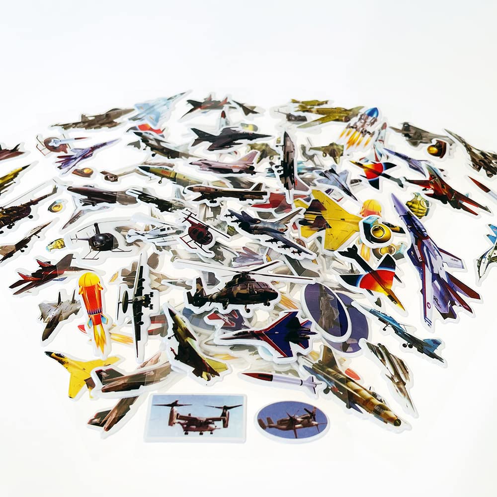 Six Vanka 3D Puffy Stickers For Kids, 8 Different Sheets Including Plane Sticker For Boys And Girls