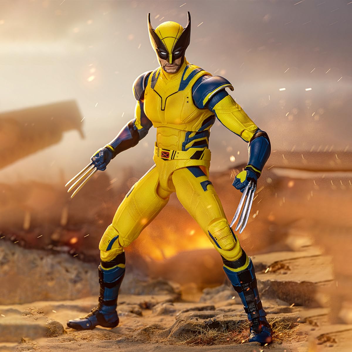 Hiplay Zd Toys Wolverine, The Movie Edition, 1/10 Scale Collectible Action Figures Full Set