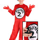Elope Dr Seuss Thing 1 & Thing 2 Costume For Kids - Extra Large (14-16)