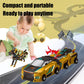 Aimery Dinosaur Transforming Car Toy, Magnetic Cars Transform Into Dinosaurs,Fun - Collision Transformation Car Toys For Boys &