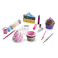 Melissa & Doug Sweet Keepsakes Craft Kit: 2 Decorate-Your-Own Treasure Boxes and a Cake Bank, One Size, Dyo