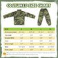 Giftinbox Kids Army Costume For Boys Military Soldier Costume With Army Toys,Dress Up Boys Costume Halloween Costumes For Kids Boys 3-12 Christmas Gift For Kids, Small