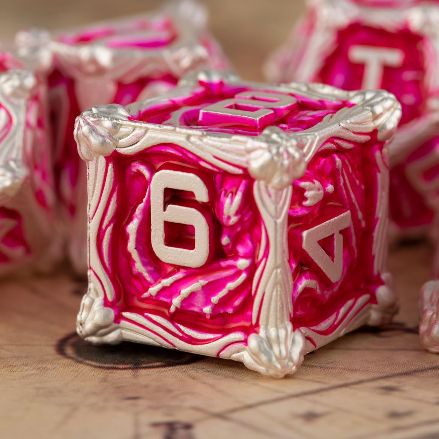Surpass DND dice Set Metal dice Set MTG dice Set Metal RPG dice Set Role Playing Metal Dice Polyhedral Dice Dungeon DND Dragon d