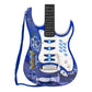 Willbebest Kids Karaoke Microphone Guitar Musical Set Kids Electric Guitar Microphone Amplifier Set Karaoke Machine Musical Inst