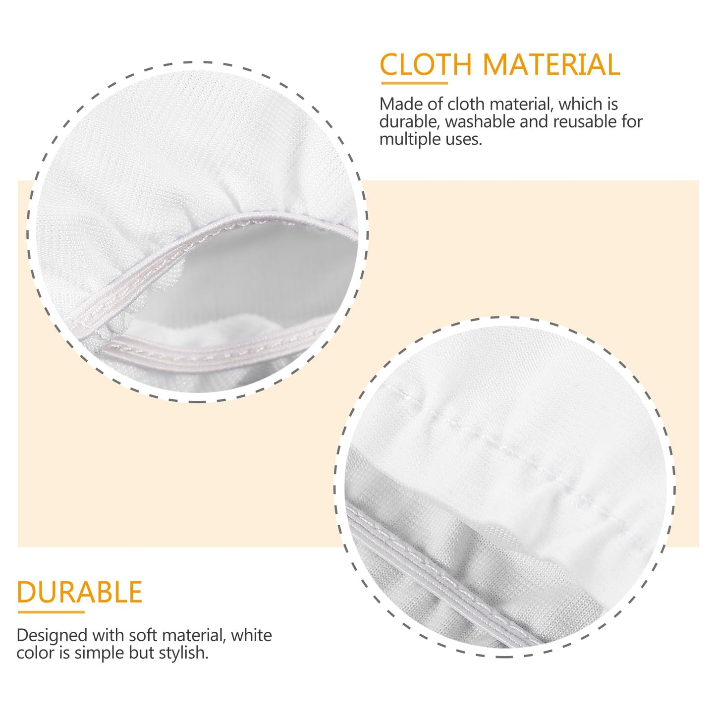 Jojofuny Set Of 12 White Doll Diapers, Baby Doll Diapers Underwear Set For 5-7 Inch Dolls And Other Similar Dolls Baby Doll Diap
