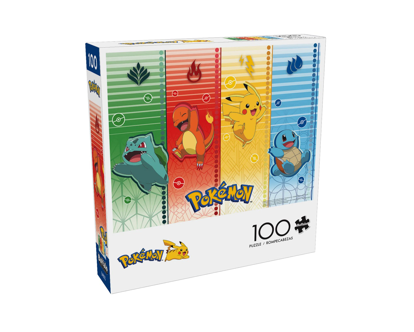 Buffalo Games - Pokémon - Pokemon Sports - 100 Piece Jigsaw Puzzle For Families Challenging Puzzle Perfect For Game Nights - Finished Puzzle Size Is 15.00 X 11.00