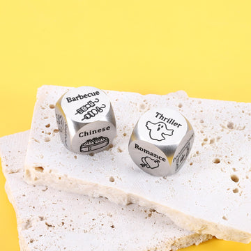 Funny Date Night Dice Set Anniversary Wedding Gifts for Him Her Valentines Engagement Christmas Bride Shower Gifts for Boyfriend