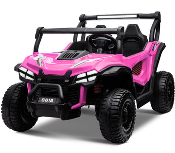 Ottaro 24V Xxxl Electric Cars 2 Seater, Ride On Cars Vehicles For Big Kids, 4Wd Ride On Utv Truck W/Remote Control, 25'' Spaciou