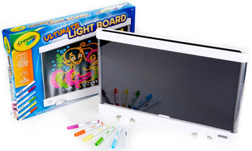 Crayola Ultimate Light Board - White, Kids Drawing Tablet, LED Drawing Board for Kids, Gift for Boys & Girls, Toys for Kids, 6+