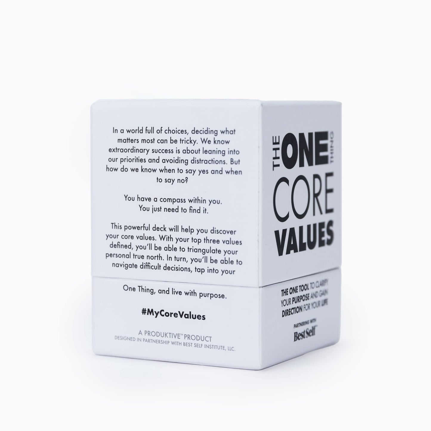 The One Thing A Powerful Self-Discovery And Personal Growth Tool Core Values Deck