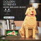 HONLANCH Golden Retriever Micro Building Blocks Set (2929PCS) - Plastic Model HL004, Gift for Adults and Kids