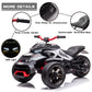 Postack 24V Kids Ride On Police Motorcycle, 3 Wheeler Ride On Atv For Boys Girls, Battery Powered Electric Vehicle For Toddlers