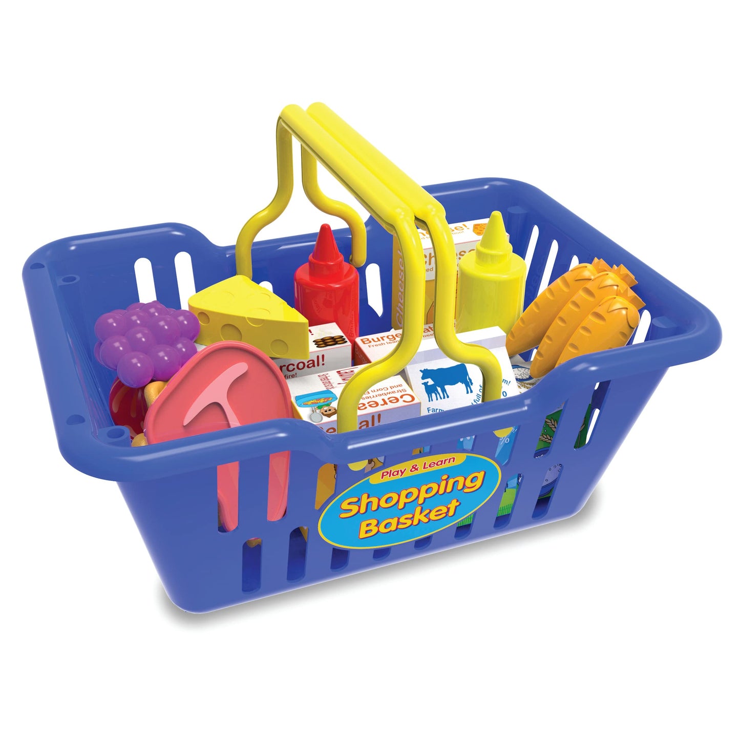 The Learning Journey: Play & Learn Shopping Basket - Educational Toddler Toys & Activities For Children Ages 3 And Up - Award Wi