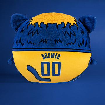 The Sleep Squad Indiana Pacers Boomer Plushie - 12" Kiri Cloud Mascot, Crystal Velboa Polyester