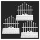 Reaper Miniatures Graveyard Short Fences (3) #77530 Bones Unpainted Plastic