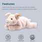 Steiff Piko Pig Plush Stuffed Animal Toy, Pink, 11", Polyester, Model 063978