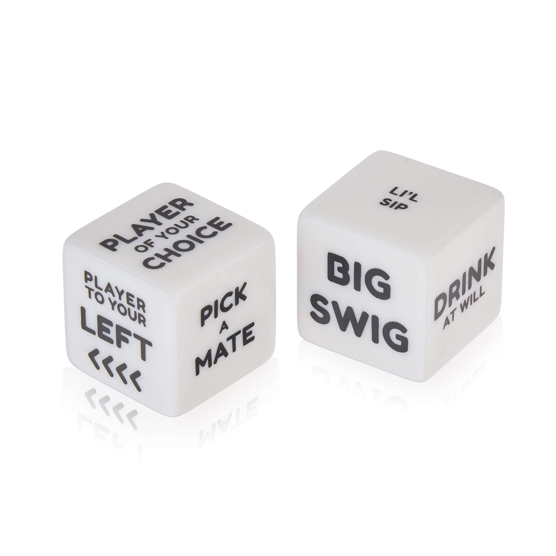 True Dice Drinking game, 098, White