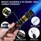 Light Up Saber for Kids, Blue Lightsaber with FX Sound, Expandable Light Swords Set for Galaxy War Fighter Warriors, Halloween D