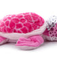 The Petting Zoo, Lash'Z Pink Sea Turtle Stuffed Animal, Gifts For Girls, Plush Toy 12 Inches