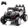 Postack 24V Kids Ride On Car With Parent Remote Control, 2Wd/4Wd Battery Powered Electric Toy Car With Car Key, 4X4 Ride On Utv
