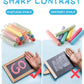 Newfamily Dustless Chalk For Kids, Colored Sidewalk Chalk With Holder,Non-Toxic Washable Toddlers Chalks Drawing Writing For Out
