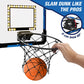 Hyes 2 Player Basketball Game, Dual Shot Over The Door Mini Basketball Hoop Indoor With Scoreboard & Led, Basketball Toy Gifts F