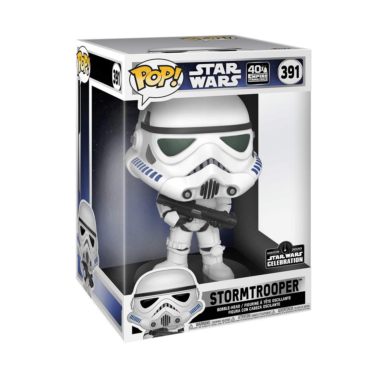 Funko Pop! Star Wars: Stormtrooper 10'' (2020 Galactic Convention Shared Exclusive)