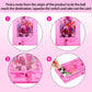 Skylety 5 Pcs Money Puzzle Box Gift Card Box Plastic Puzzle Card Holder Fun Maze Intellectual Pinball Machine Game for Teens and mature-themeds Birthday Party Favors(Pink)