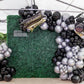 MEBAY Black Silver Balloons Garland Arch Kit, 146Pcs Latex Balloons, 18-5 Inch for Party, Wedding, Birthday Decorations