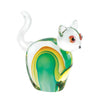 Cat Art Glass 2.5X6.5X6