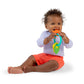 Bright Starts Silicone Teething Ring - BPA-Free Monkey, Leaf, Banana - For 3 Months+ - Model 13078