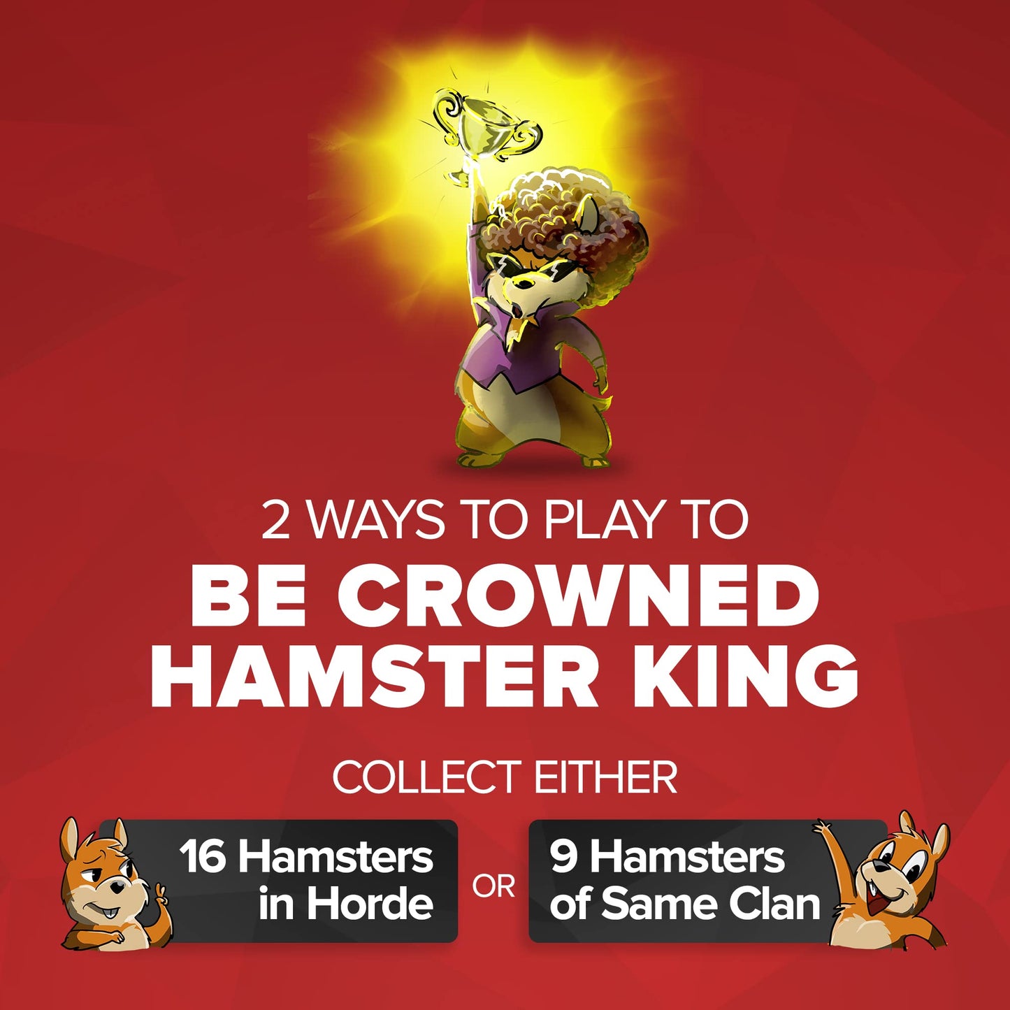 Gyrating Hamsters: Family-Friendly Strategic Card Game For Adults & Teens - 2 To 5 Player Party Card Game