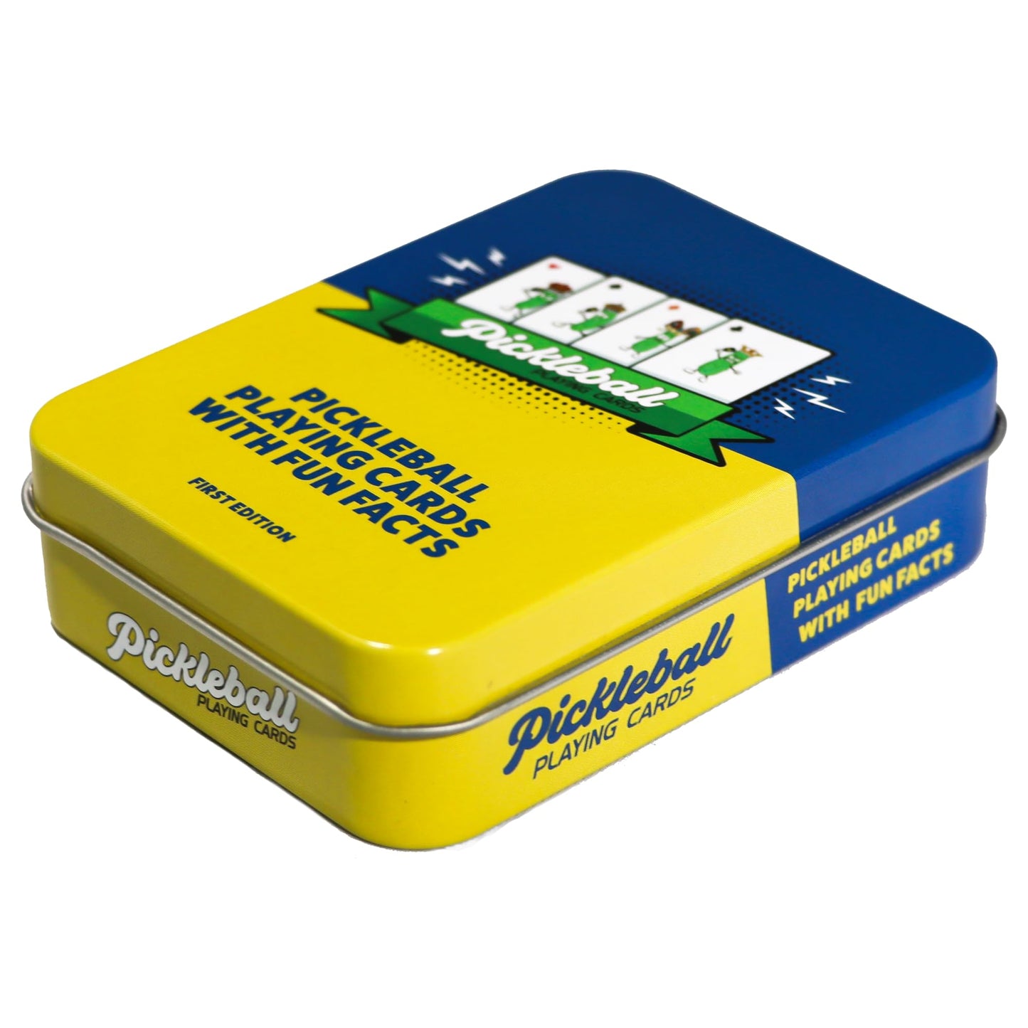 Generic Pickleball Playing Cards - 52 Card Deck with Fun Facts, Regular Size, Multicolor, Great Gift for All Ages