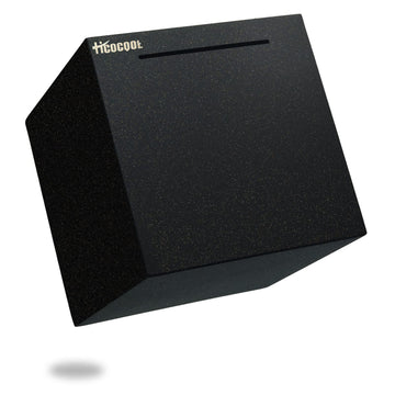 hicocool Piggy Bank for mature-themeds Must Break to Open  Stainless Steel mature-themed Piggy Bank for Real Money  Unbreakable Metal Money Bank for Cash Saving(5.9 inches  Black)