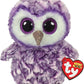 Ty T36461 Moonlight Owl-Boo Med, Multicolored