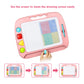 Sgile Large Magnetic Drawing Board - 4 Colors 16×13In Doodle Pad With 4 Stamps For Toddlers, Learning Toy Board Etch Sketch Gift For 36+ Month Kids Girls Boys, Light-Pink