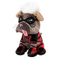 Bleacher Creatures Marvel Deadpool 3 Dogpool Plush Toy - 8" Soft Chibi Design, Polyester Fabric