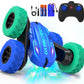 Paaxido Remote Control Car for Boys 4-7, RC Car for Kids, 360 Stunt Rotating Double-Sided Race Remote Cars with Headlights, Fun 