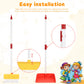 Limiroler Kids Cleaning Toy Set Toddlers Broom 2 Pcs - Kids Broom And Dust Pan Set For Housekeeping Pretend Play Cleaning Set, C
