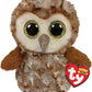 Ty Beanie Boos T36326 Percy Barn Owl Plush Toy, Multicolored, 15cm Fabric
