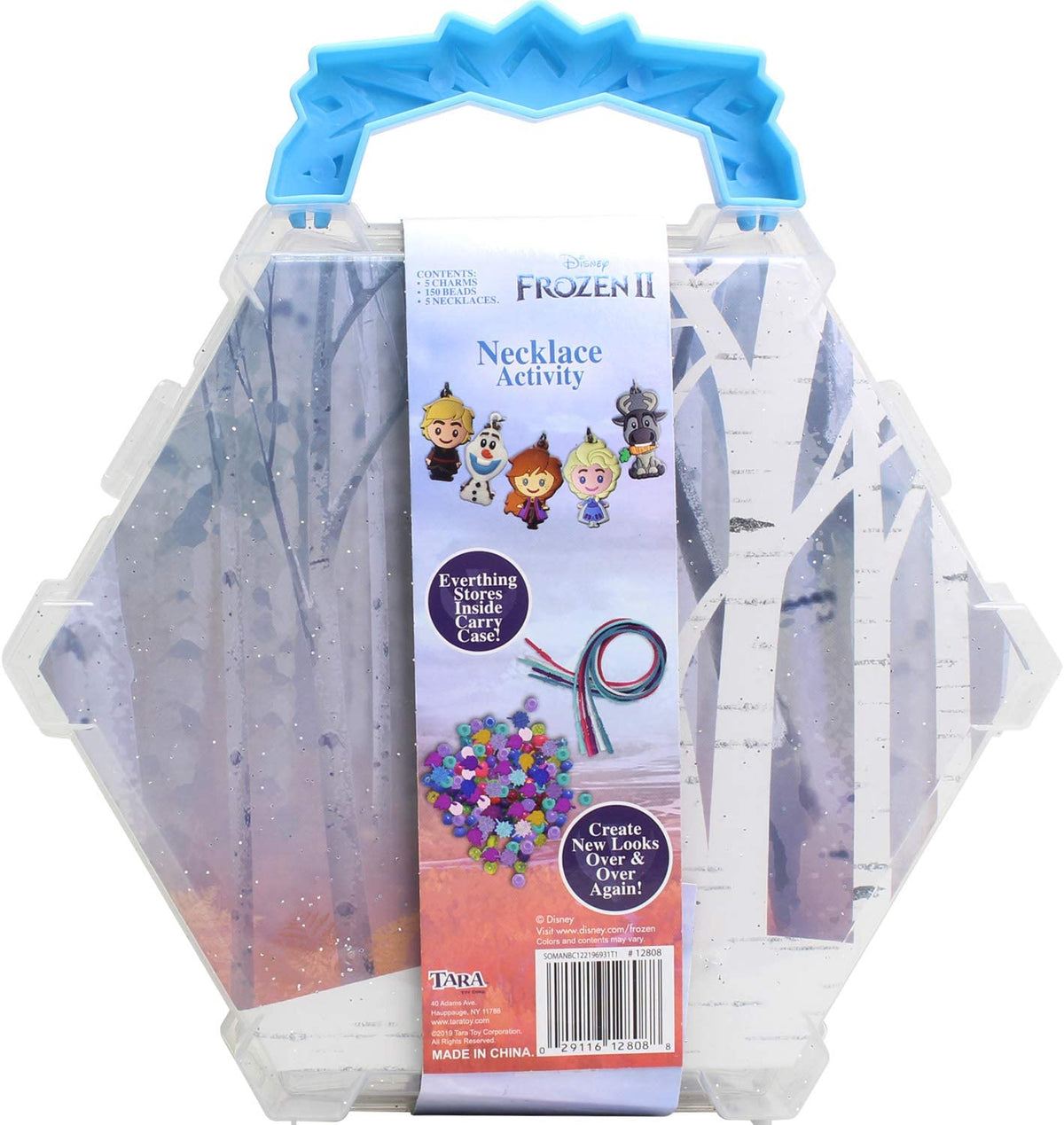 Snow Queen Necklace Activity Set For Kids who like Frozen