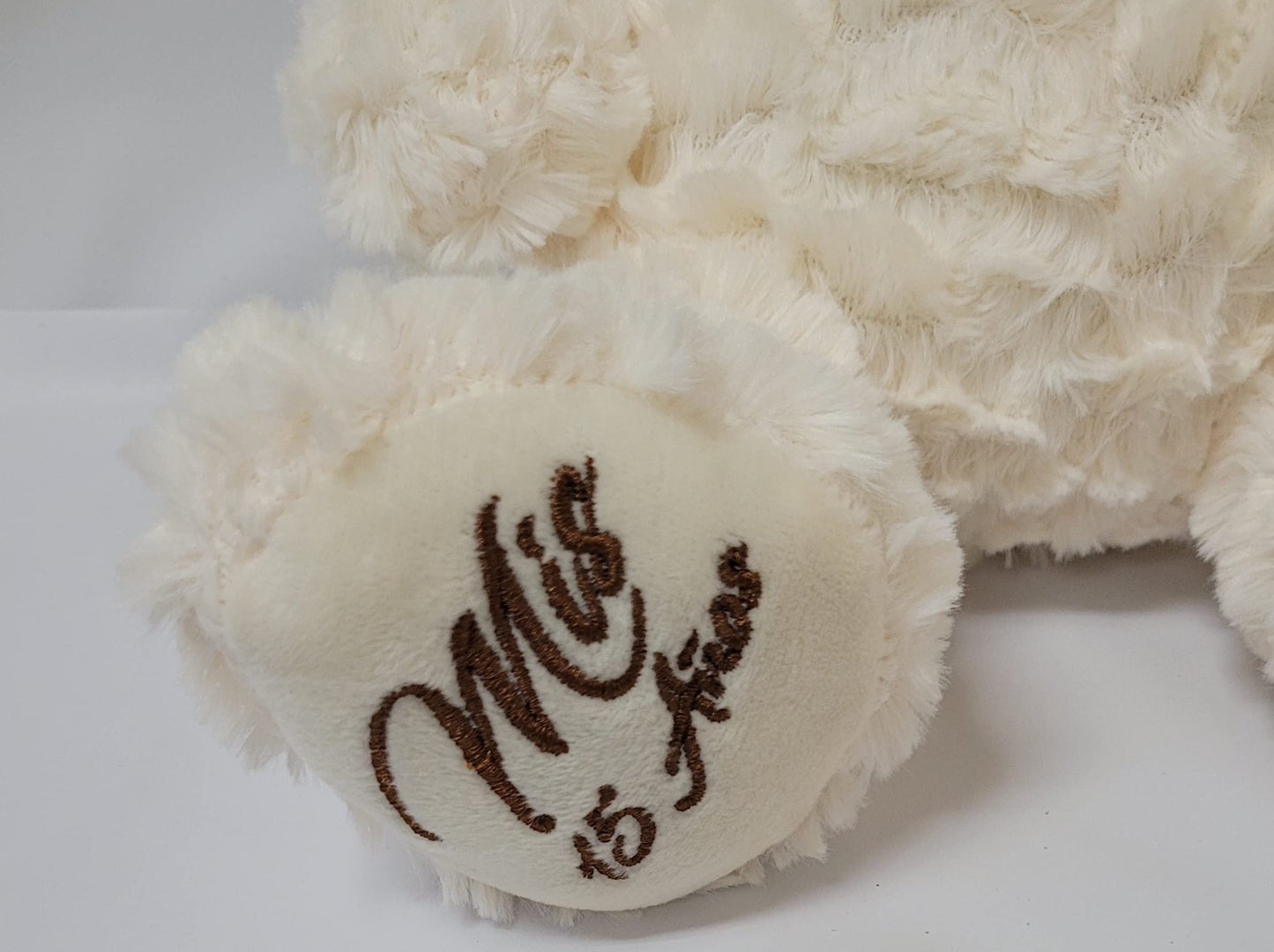 Kinnex Collections Since 1997 12'' Quince Anos Last Doll Teddy Bear With Dress (Centerpiece) ~ Arc09832-29 (Blush)