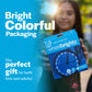 Brightz Blue Bike Lights For Night Riding, 7-Foot Led Strand, Battery-Powered, Ideal For All Ages