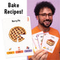 Bake It Happen: A Deliciously Fun Light Strategy Card Game - Ages 6+, 3-10 Players - Kids Party Board Games, Card Games, Family Games For Kids And Adults, Birthday Present For Kids, Vacation