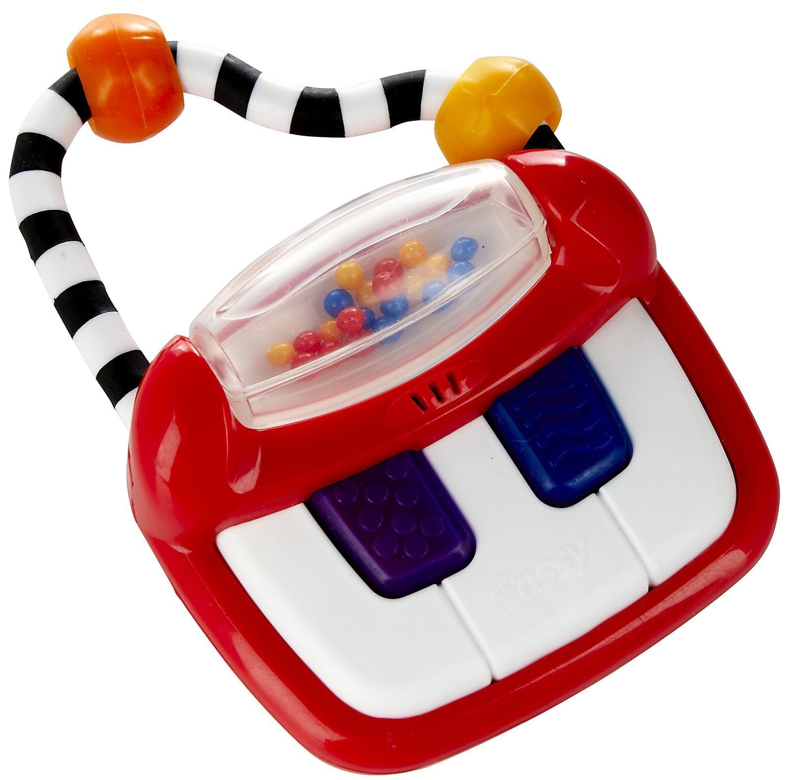 Sassy Keyboard Classics Developmental Toy - 3+ Months Baby-Sized Piano With A Handle For Music On The Go- Batteries Included